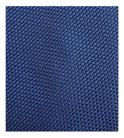 Shop Lanvin Solid Knitted Silk Tie In Blue