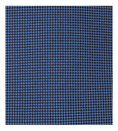 Shop Ermenegildo Zegna Micro-diamond Silk Tie In Cobalt Blue
