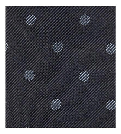 Shop Tom Ford Polka-dot Silk Tie In Blue