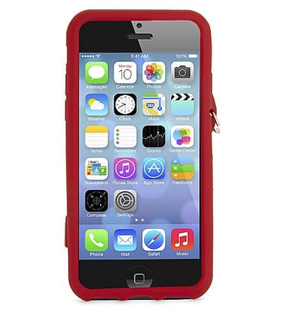Shop Dsquared2 Dog Iphone 7 Case In Red