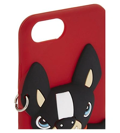 Shop Dsquared2 Dog Iphone 7 Case In Red