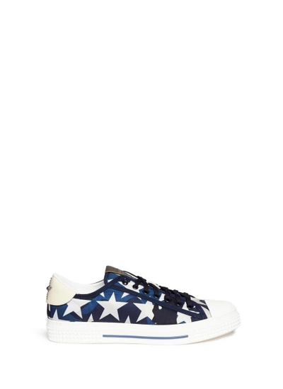 Shop Valentino 'camustars' Print Sneakers