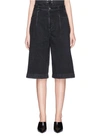 3.1 PHILLIP LIM / フィリップ リム Lace-up corset waist denim culottes shorts