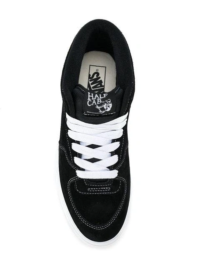 Shop Vans Sneakers Mit "half Cab"-stickerei In Black