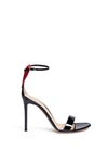 GIANVITO ROSSI 'Love' heart patch patent leather sandals