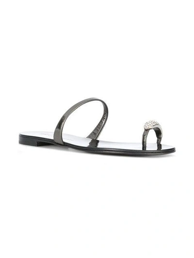 Shop Giuseppe Zanotti Ring Sandals