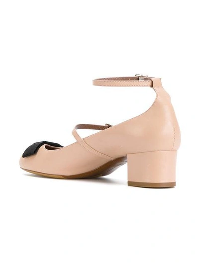 Shop Tabitha Simmons Strappy Bow Feature Pumps
