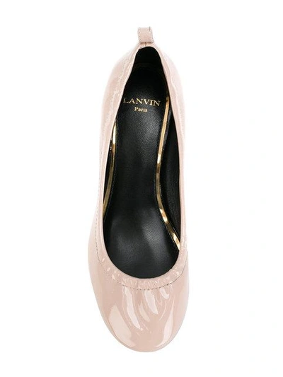 Shop Lanvin Cube Hell Pumps - Pink