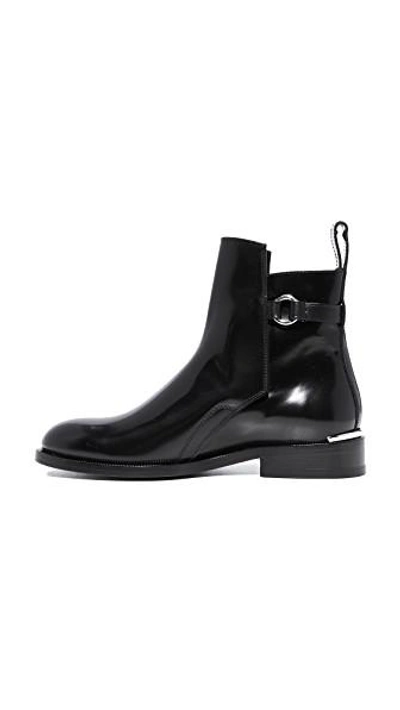 Shop Acne Studios Chana Booties In Black