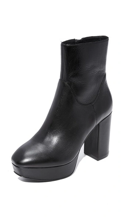 Shop Ash Amazon Platform Booties In Black