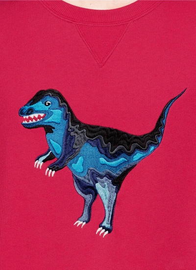 Shop Coach 'rexy' Dinosaur Embroidered Sweatshirt