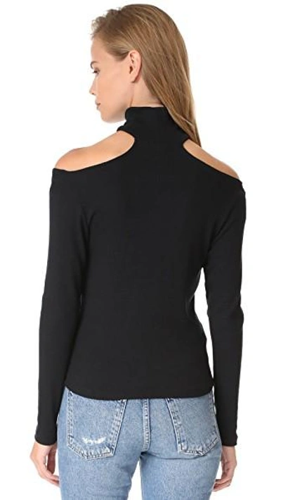 Shop Lna Franklin Sweater In Black