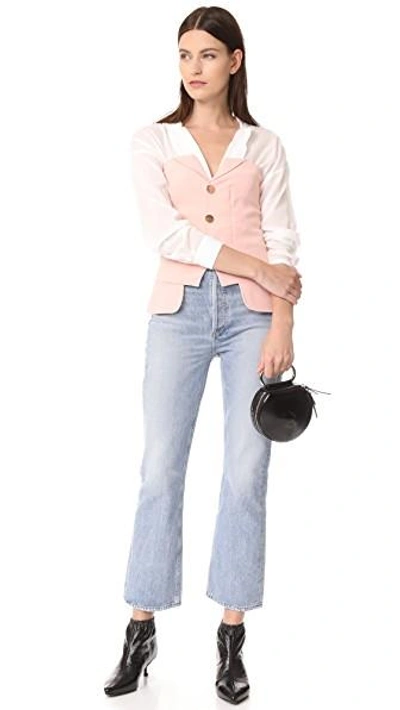 Shop Laveer Buster Top In Blush