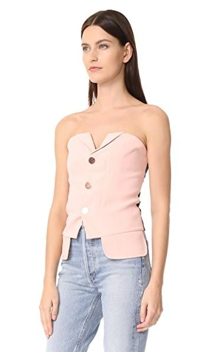 Shop Laveer Buster Top In Blush