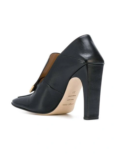 Shop Sergio Rossi Ankle Length Pumps In Black