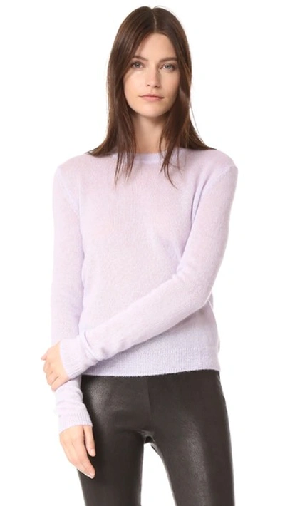 Elizabeth And James Rosalie Tomboy Slouchy Sweater In Lilac