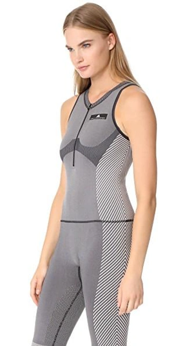 Shop Adidas By Stella Mccartney Yoga All In One Jumpsuit In Black/white