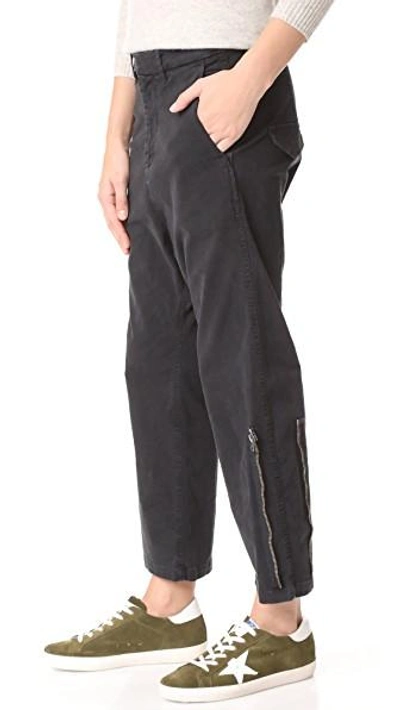 Shop Nili Lotan Jackson Pants In Jet Black