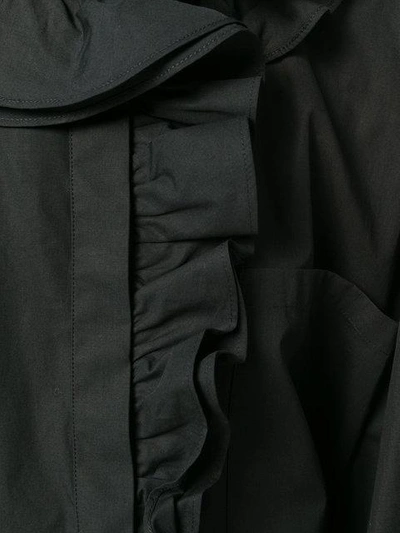 Shop Faith Connexion Ruffle Detail Blouse - Black