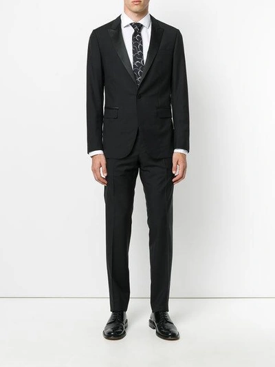 Shop Lanvin Two-piece Dinner Suit In Black