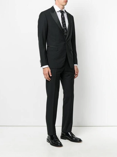 Shop Lanvin Two-piece Dinner Suit In Black