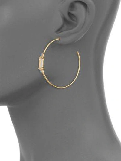 Shop Jules Smith Leilani Hoop Earrings/2" In Gold