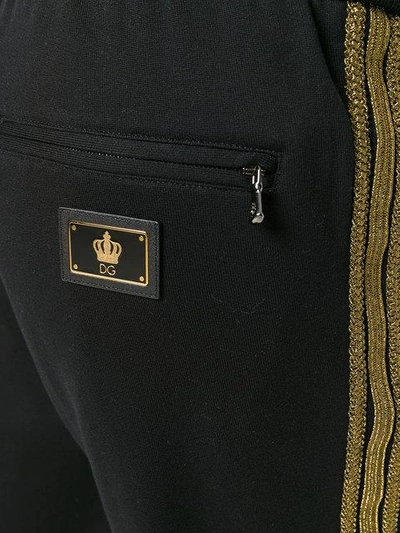 Shop Dolce & Gabbana Heraldic Sicilia Track Pants