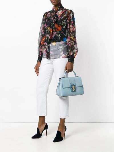 Shop Dolce & Gabbana Lucia Tote Bag