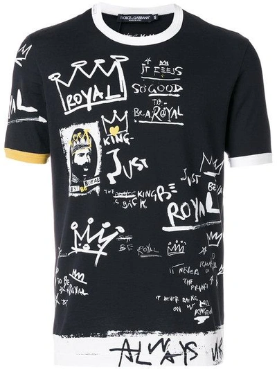 Dolce & Gabbana King Royals T-Shirt