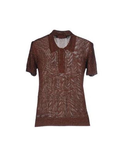 Msgm Sweater In Cocoa