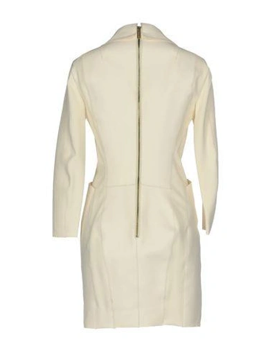 Shop Dsquared2 Short Dress In Ivory