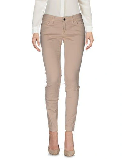 Dolce & Gabbana Casual Trouser In Beige