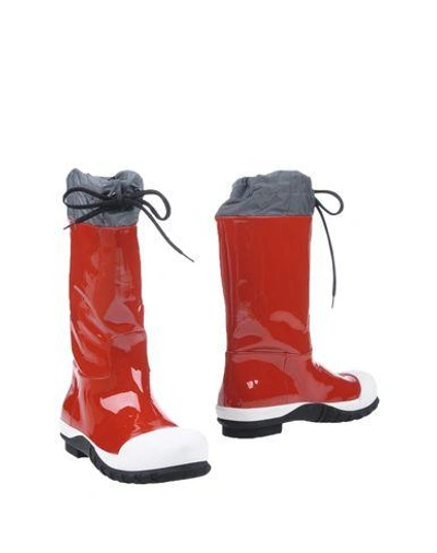 Shop Miu Miu Boots In Red