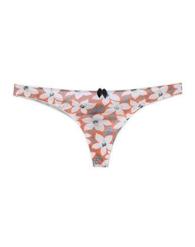 Shop Dsquared2 G-strings In Coral