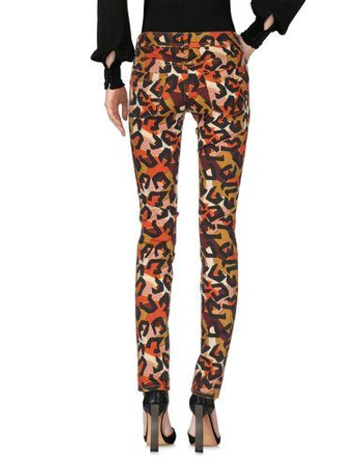 Shop Just Cavalli Casual Pants In Rust