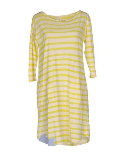 Shop Tsumori Chisato Short Dress In Yellow