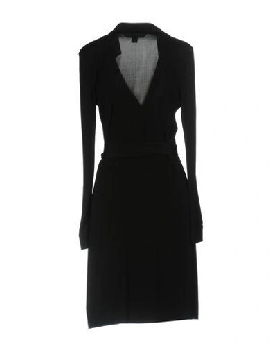 Shop Diane Von Furstenberg Knee-length Dresses In Black