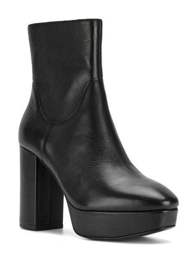 Shop Ash Platform Ankle Boots In Black