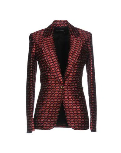 Shop Sonia Rykiel Blazer In Red