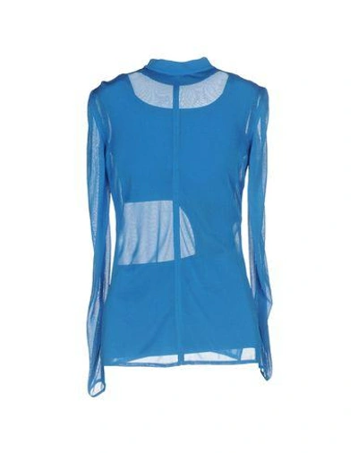 Shop Paco Rabanne Sweaters In Azure