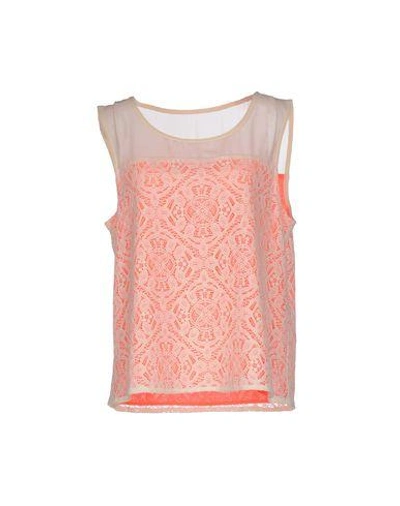 Shop Marc By Marc Jacobs Tops In Orange
