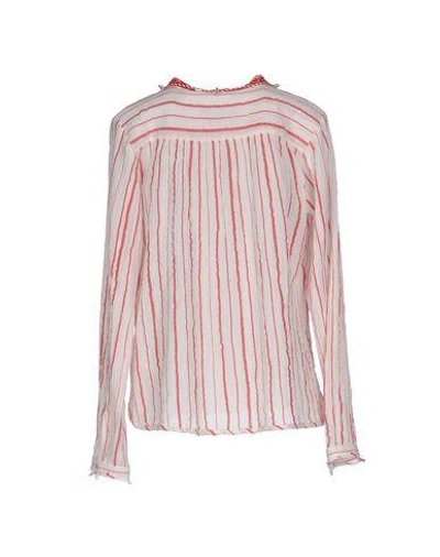 Shop Scotch & Soda Blouses In Red