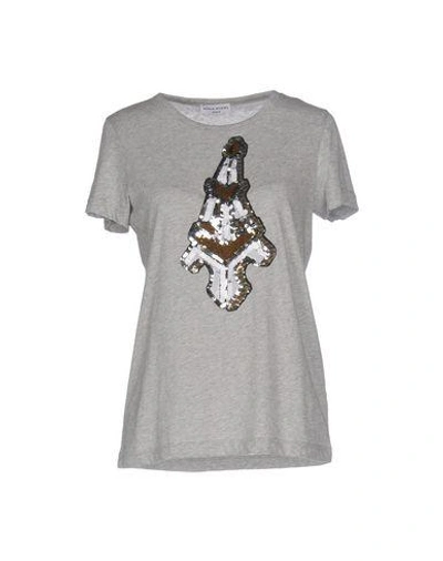 Shop Sonia Rykiel T-shirts In Grey