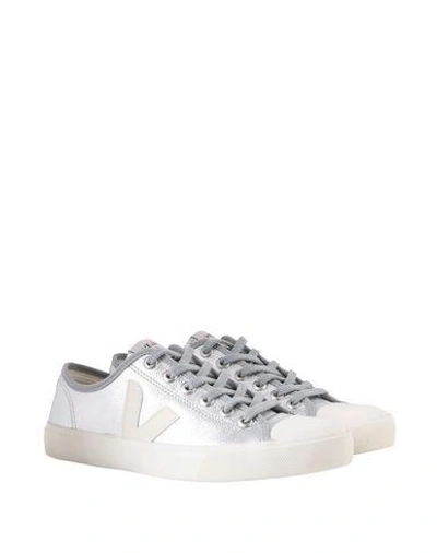 Shop Veja Sneakers In Silver