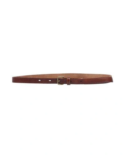 Shop Scotch & Soda Thin Belt In Cocoa