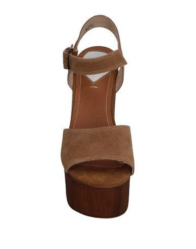 Shop Windsor Smith Sandals In Camel