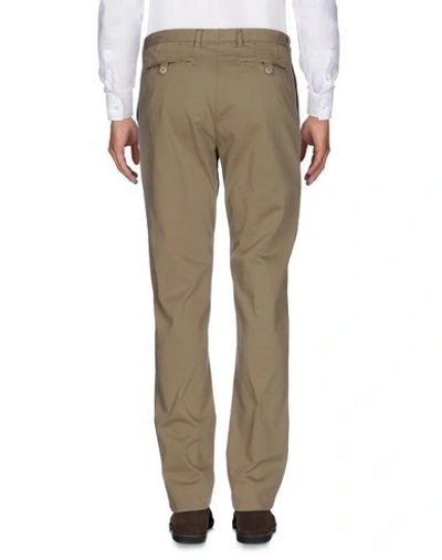 Shop Etro Casual Pants In Khaki