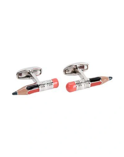 Shop Paul Smith Cufflinks And Tie Clips In Coral