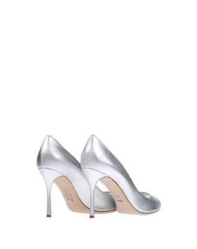 Shop Sergio Rossi Pump In Silver