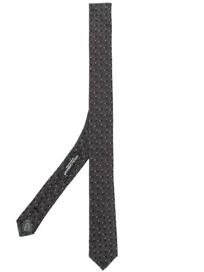 Shop Dolce & Gabbana Embroidered Tie